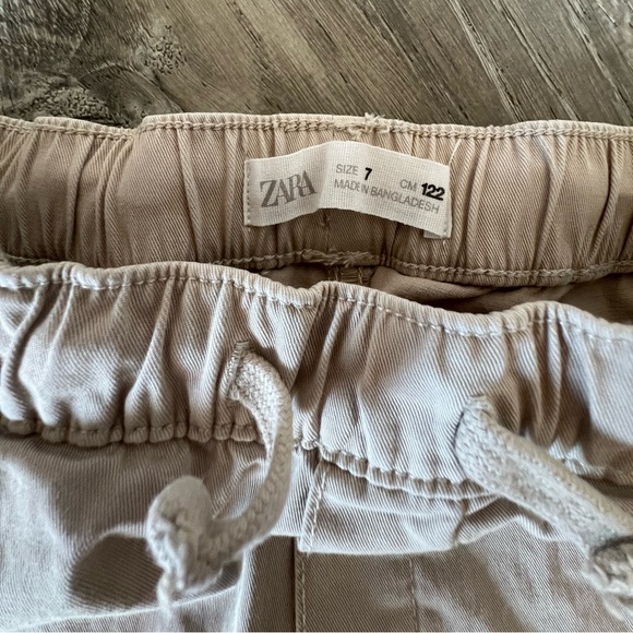 ZARA GARMENT DYED SHORTS - Picture 4 of 4